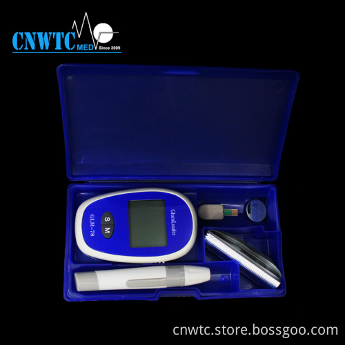 Medical Glucometer: Comprehensive Blood Glucose Monitoring Kit Including Strips and Lancets